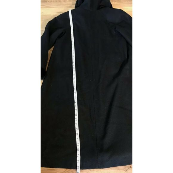 VTG Trilogi Collection Wool Over Coat Fur hood - Picture 6 of 7